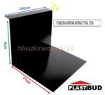 Obróbka Blacharska Przyścienna Ral 7016 Antracyt Grafit Matowy 2mb