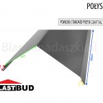 Kalenica Gąsior Grafit Połysk 9/2 Cm