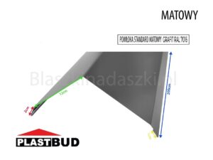 Kalenica Gąsior Grafit Matowy 12/2 Cm