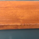 Parapet Zewnętrzny Stal Złoty Dąb 20cm / 2mb